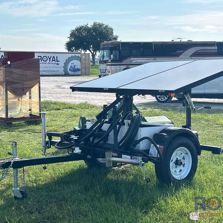 2024 Wanco WCTS-SM4A-730 800W Solar Integrator Trailer
