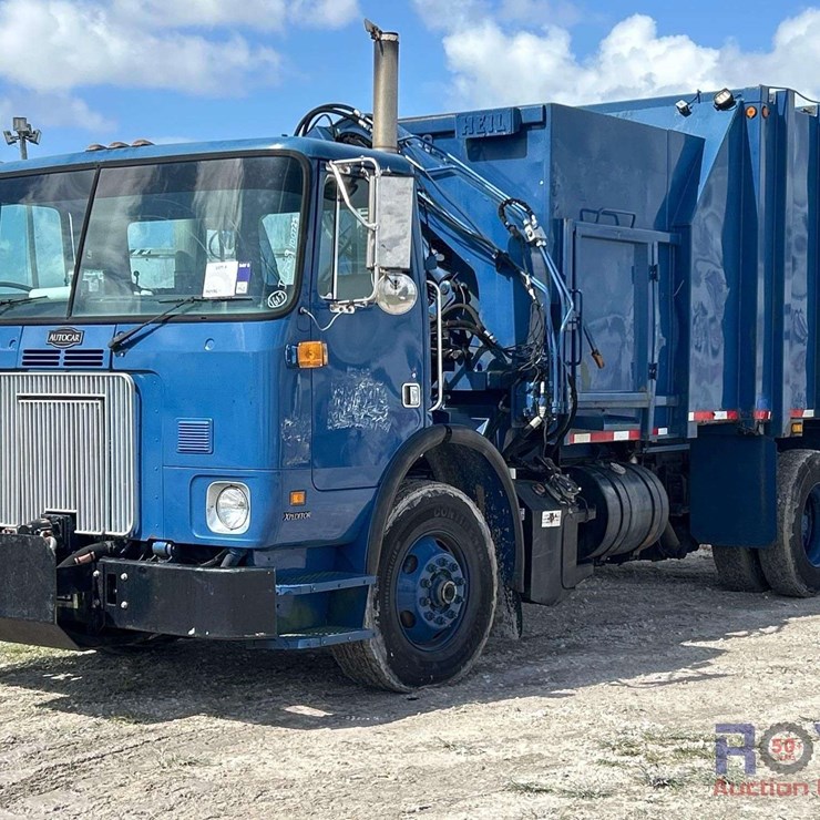 2005 Autocar WXR Heil Rear Loader Garbage Truck