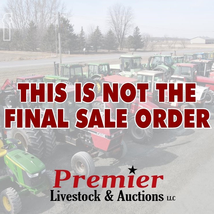 THIS IS NOT THE FINAL SALE ORDER