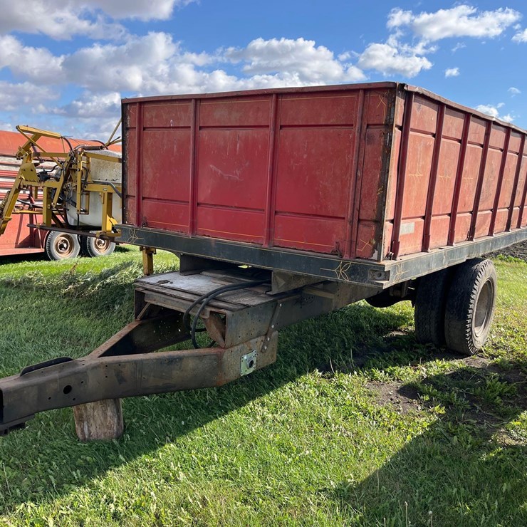 HOMEMADE BOX TRAILER
