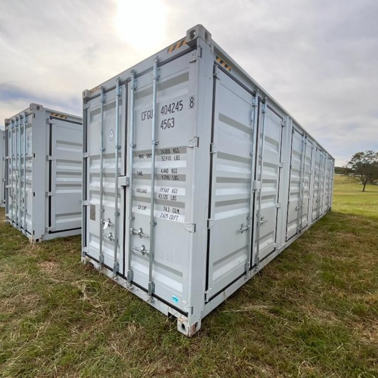 UNUSED 40' HIGH CUBE SHIPPING CONTAINER MULTI