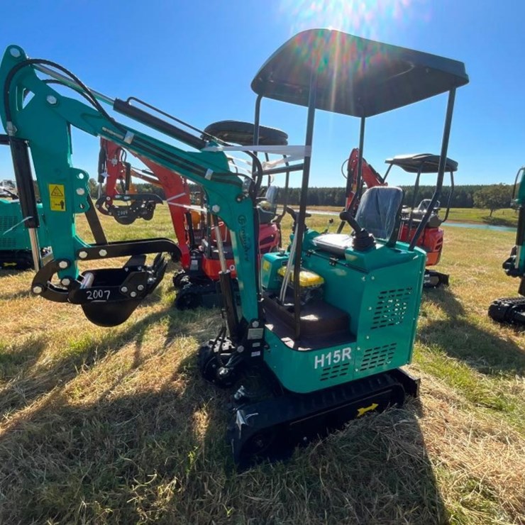 UNUSED CFG H15R MINI EXCAVATOR (420CC GAS ENGINE,