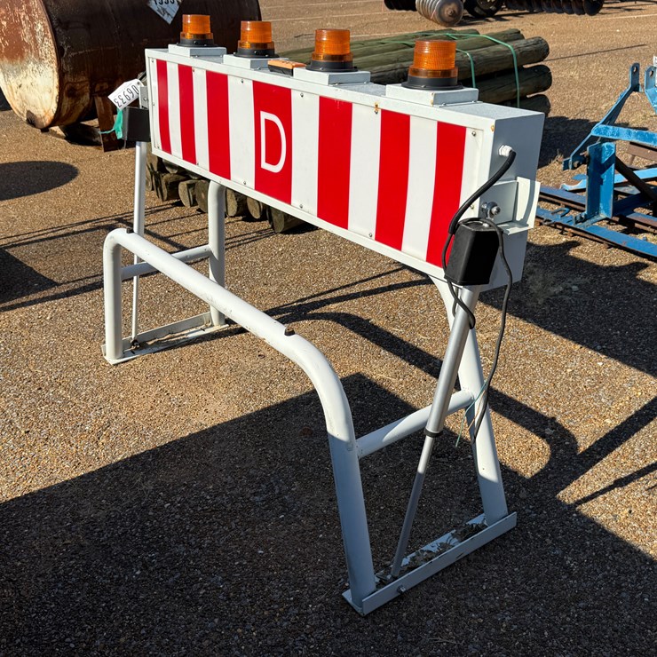 #6933 • Headache Rack with Wide Load Warning Lights