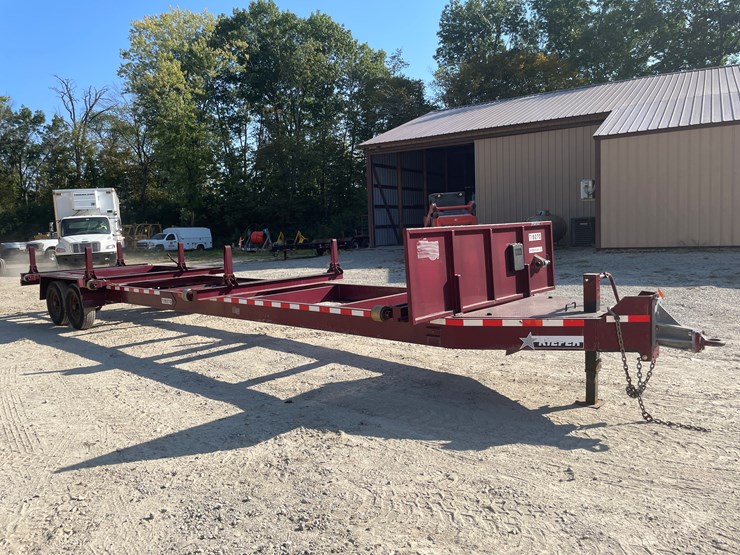 #1016-•-2014-kiefer-38'-tandem-axle-pole-trailer,-(has-title)-image-4