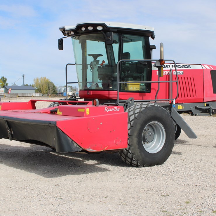 #2065 • #2065 - MF Hesston WR 9770 Swather