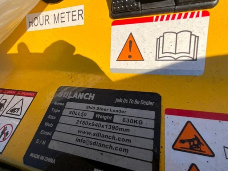 unused-sdll50-ride-on-mini-skid-steer-track-image-4