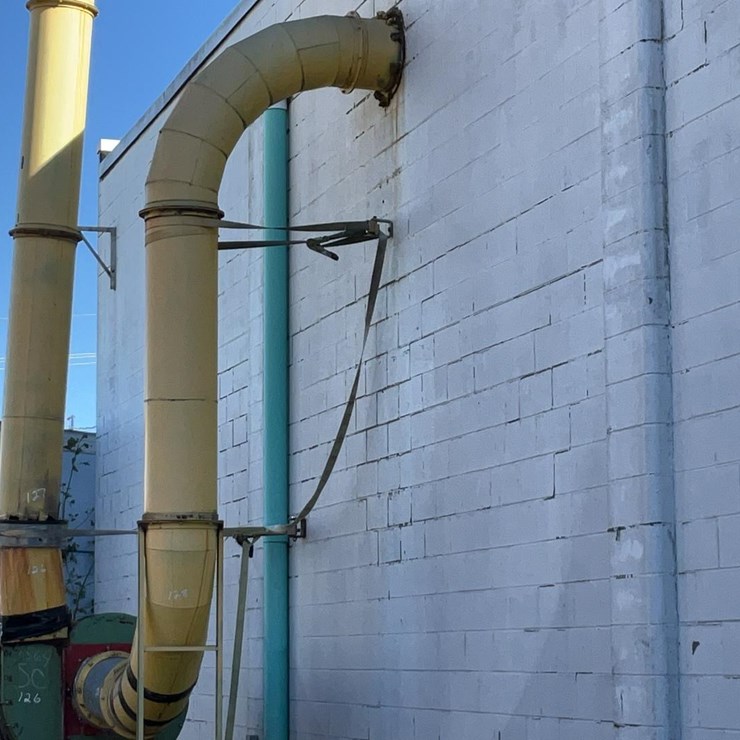 #128 • Steel Dust Pipe