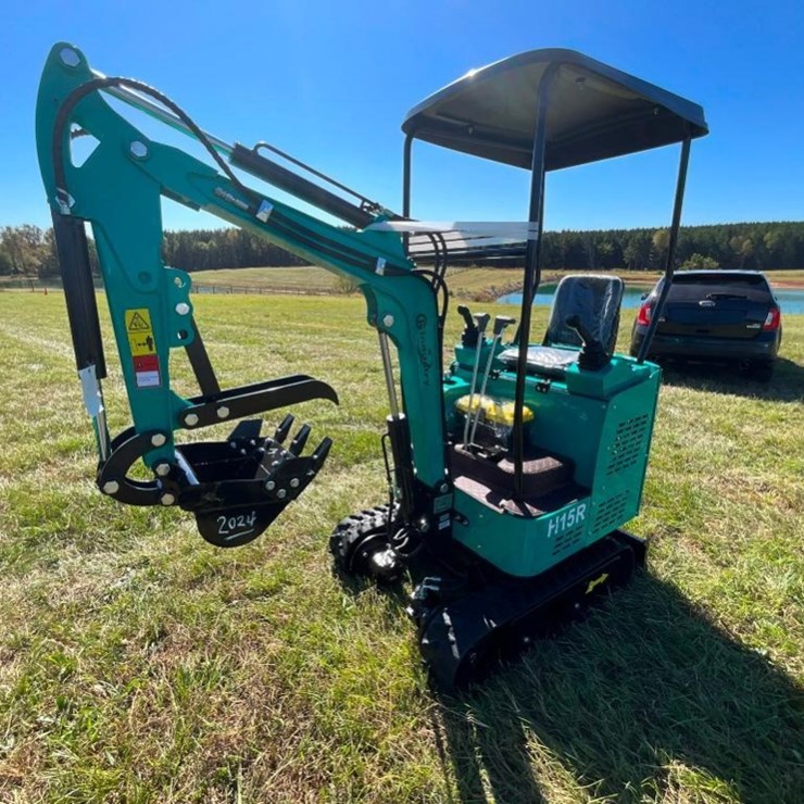 UNUSED CFG H15R MINI EXCAVATOR (420CC GAS ENGINE,