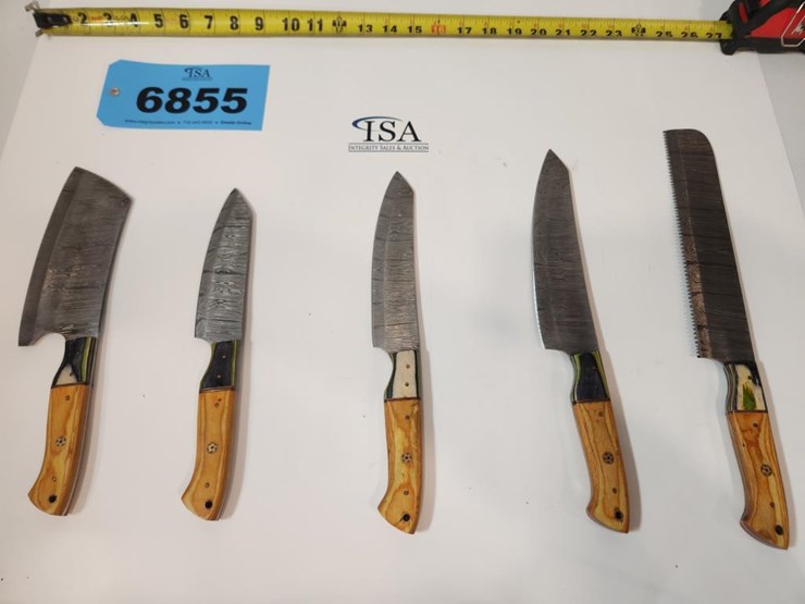 #6855-•-(5)-unused-knives-image-1
