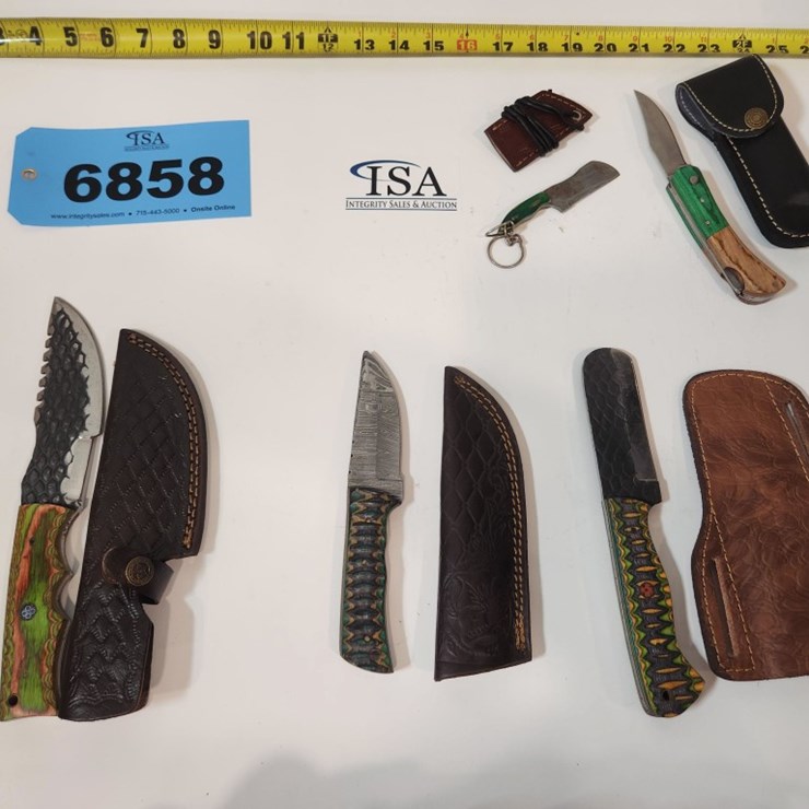 #6858 • (5) Unused Knives