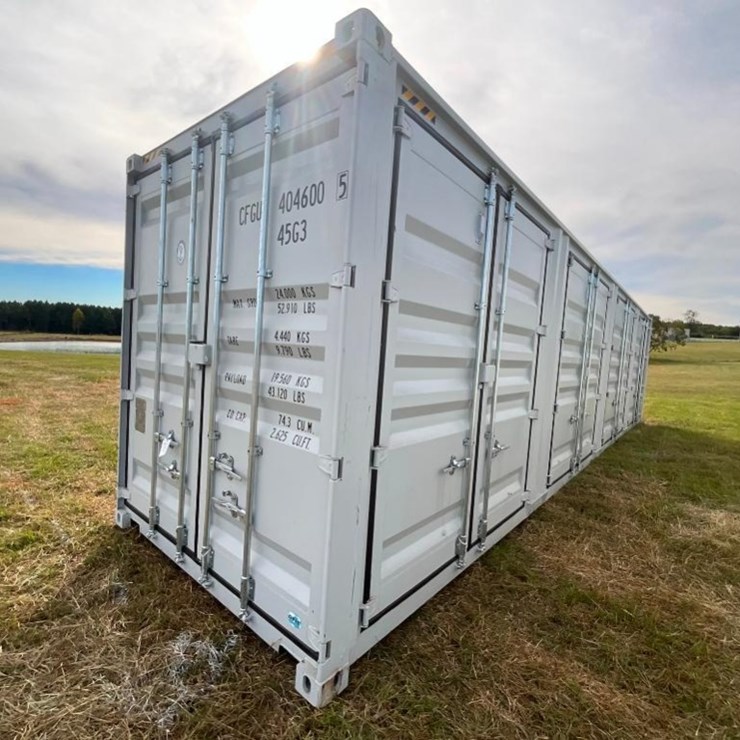 UNUSED 40' HIGH CUBE SHIPPING CONTAINER MULTI