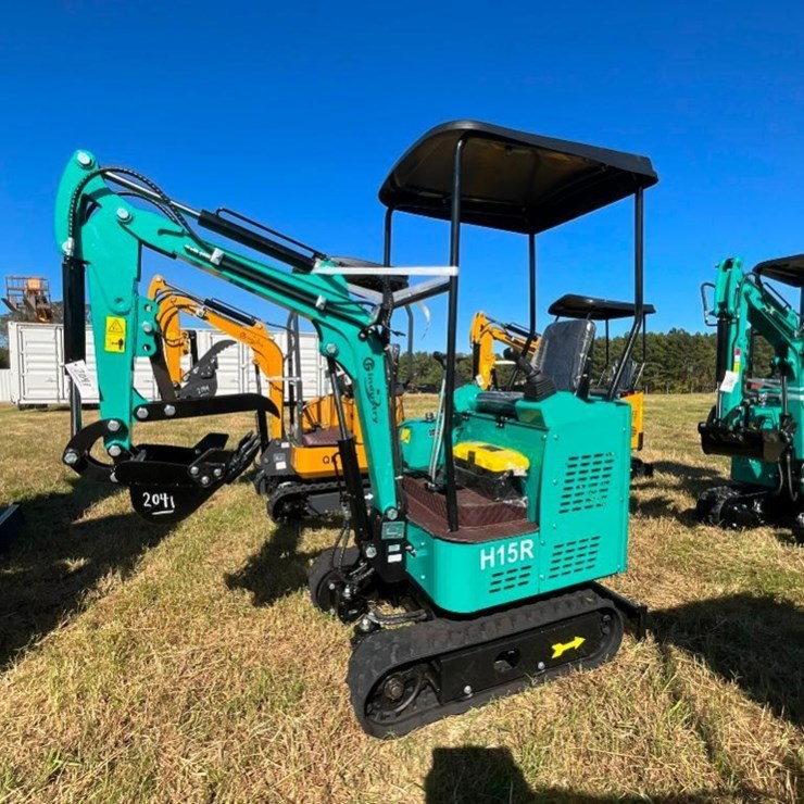 UNUSED CFG H15R MINI EXCAVATOR (420CC GAS ENGINE,