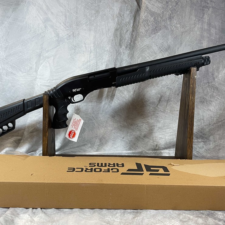#2026 • G Force GF-2P Tactical 12 Ga. Pump Action Shotgun, SN: 24PSM-18225