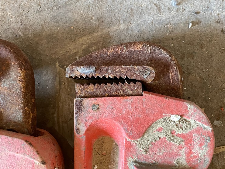 #1063-•-(2)-pittsburgh-pipe-wrenches-image-11