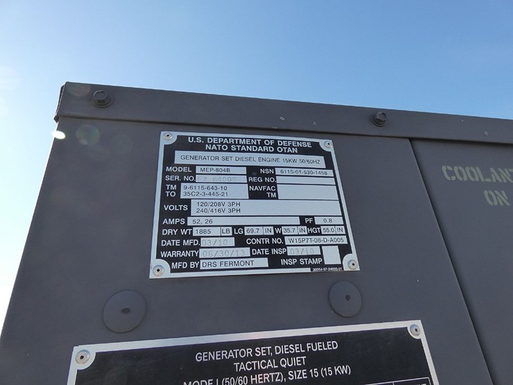 drs-fermont-15kw-gen-set,-sn:64009,-,-model:-mep804b,-yanmar-diesel,-50/60h-image-2