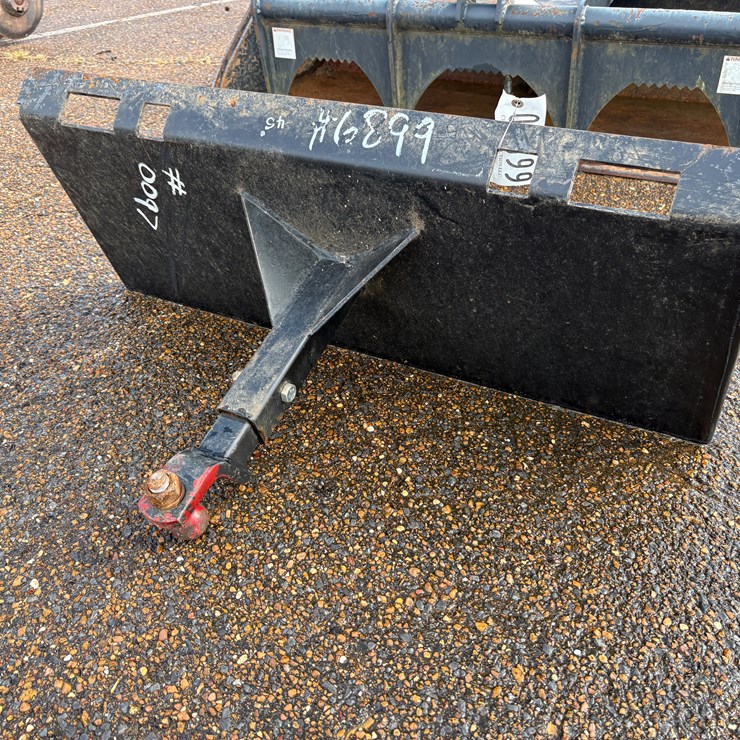 #6899 • Skid Steer Receiver Hitch