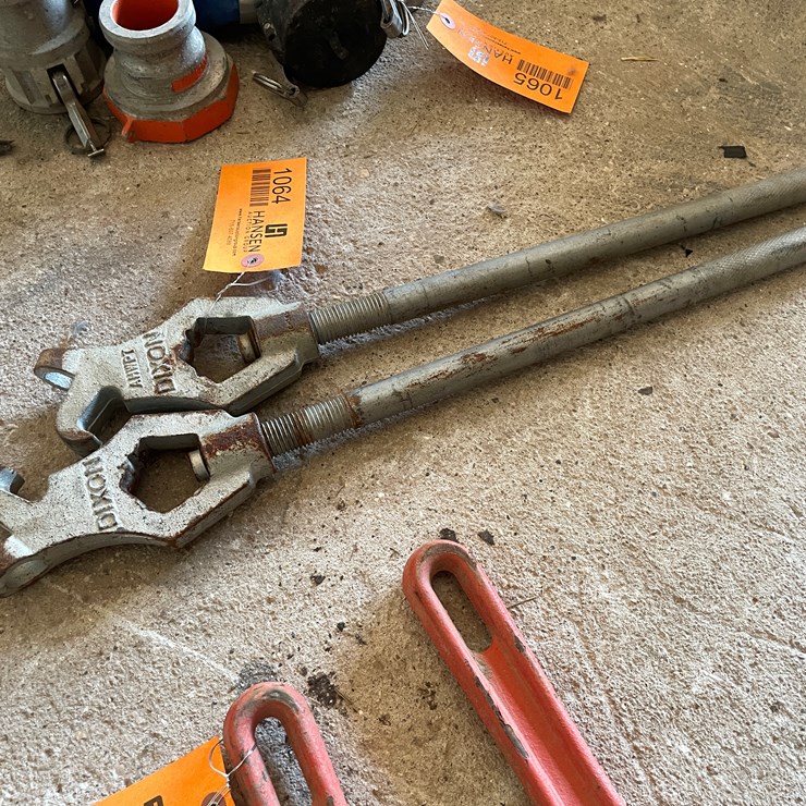 #1064 • (2) Dixon Fire Hydrant Wrenches