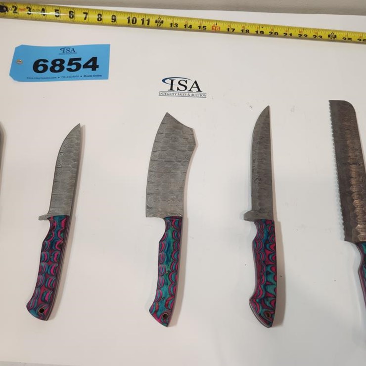 #6854 • (5) Unused Knives