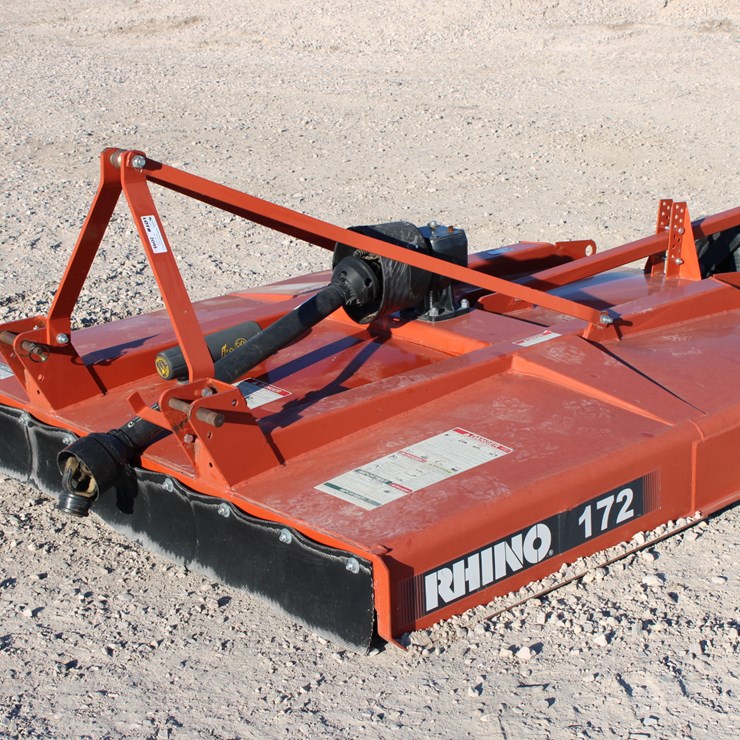 #2095 • #2095- Rhino 3pt 6ft rotary mower, 540pto. NICE!!!