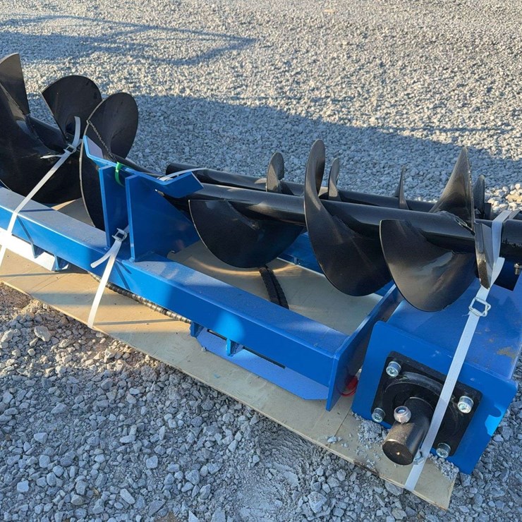 Future Skid Steer Auger w/ 8 - 12 & 16 in Bits