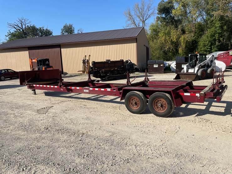 #1016-•-2014-kiefer-38'-tandem-axle-pole-trailer,-(has-title)-image-9