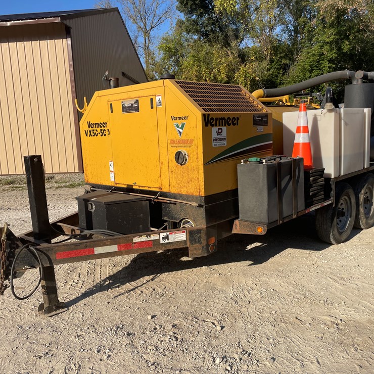 #1020 • 2019 Vermeer VX50-500 Hydrovac Trailer, (Has Title)