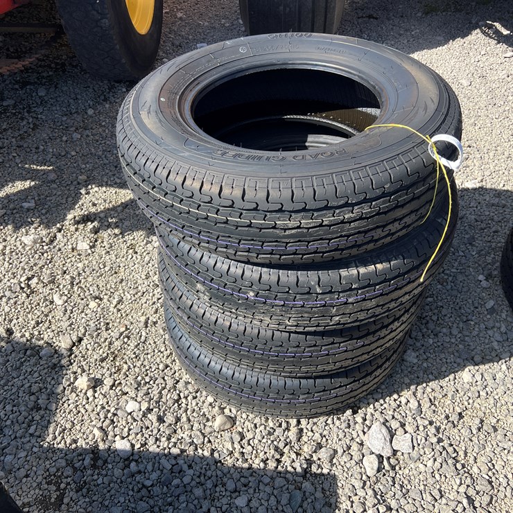 #858 • 4) 205/75R15 TIRES