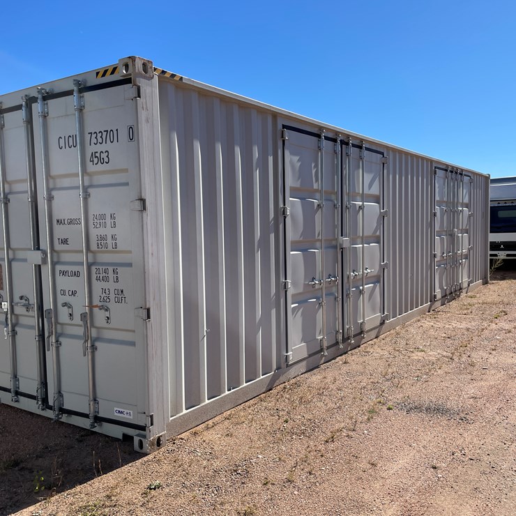 #3348 • 40' High Cube Multi-Door Storage Container