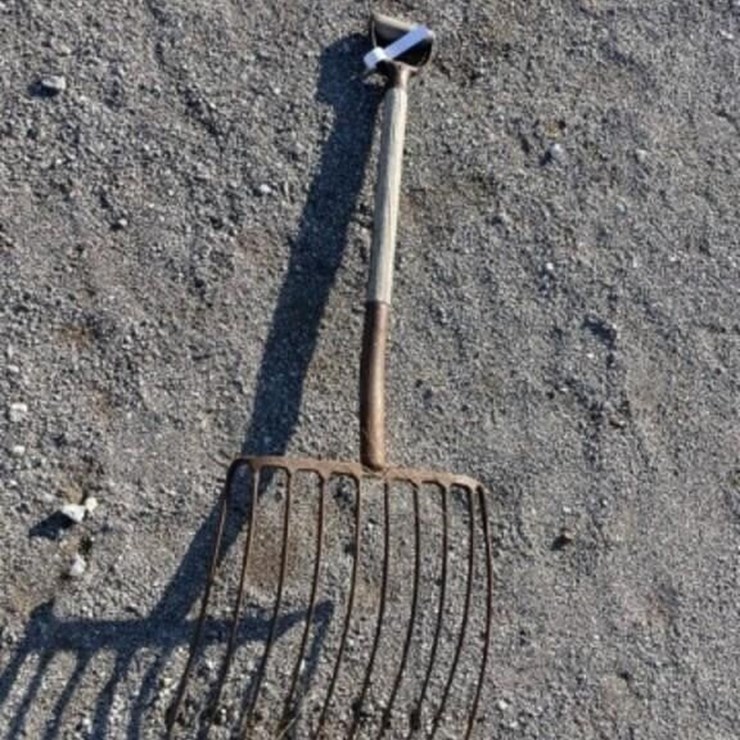 Vintage Silage Fork
