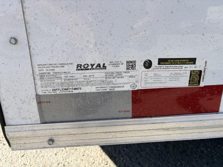 2026-southland-lcht52-818v86-t/a-enclosed-trailer-image-10