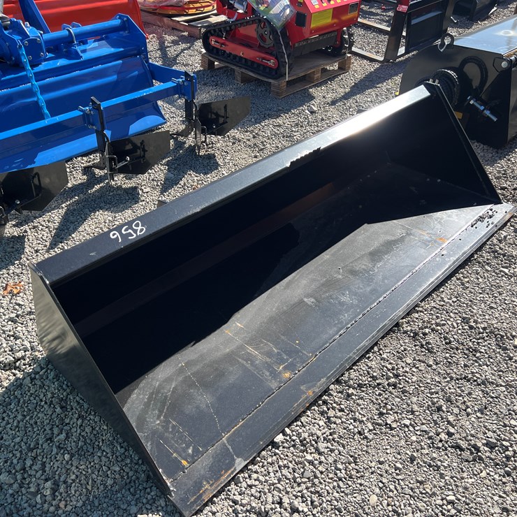 #856 • Swict 84” SKID STEER BUCKET