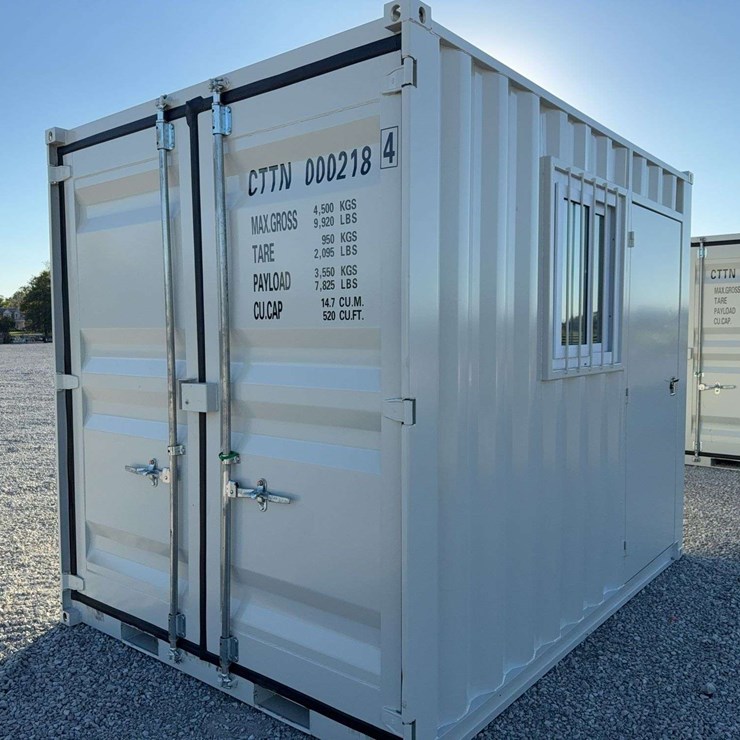 10ft Office/Storage container 1 time use