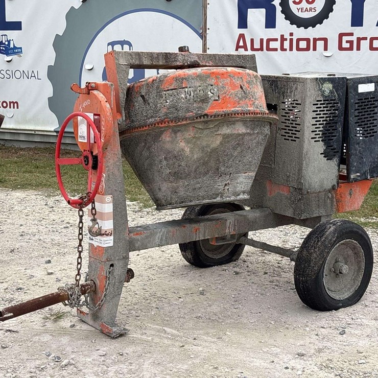 2006 TK Equipment CM9 Towable Concrete Mixer