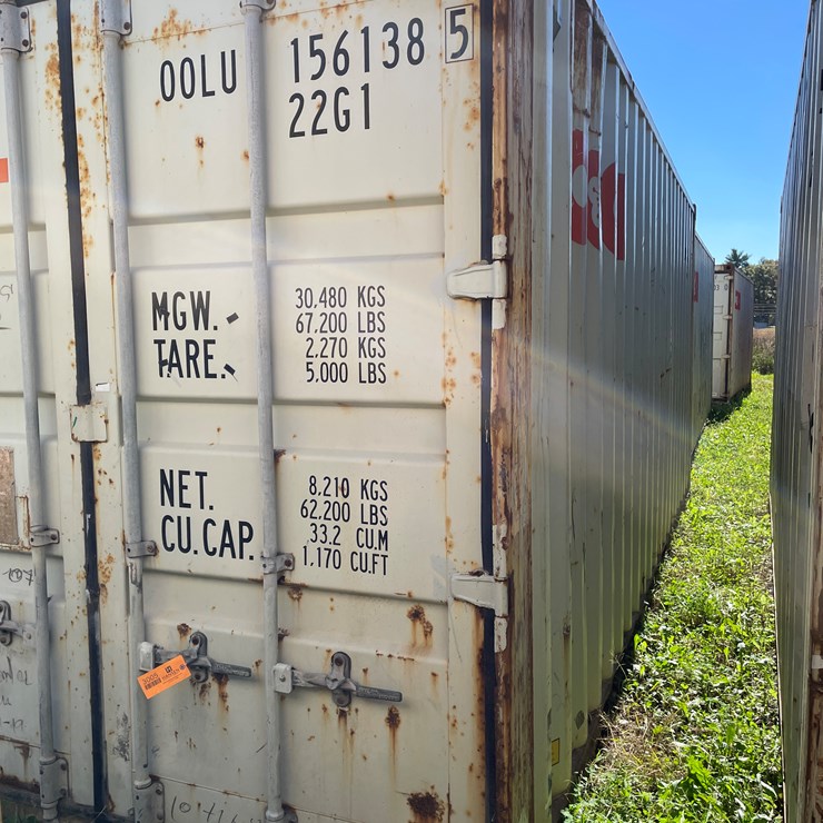 #3593 • 20' Standard Height Shipping Container