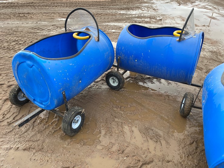 #7309-•-(6)-pull-behind-barrel-trolley-cart-image-3