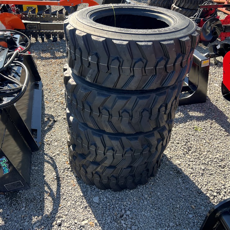 #840 • 4) SKID STEER TIRES