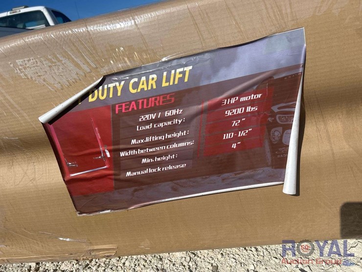 unused-sdj-4000-9,000lb-two-post-electric-auto-lift-image-5