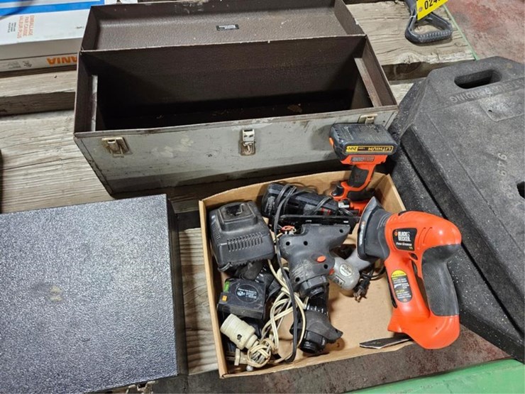 #2458-•-tool-box,-box-battery-power-tools-image-1
