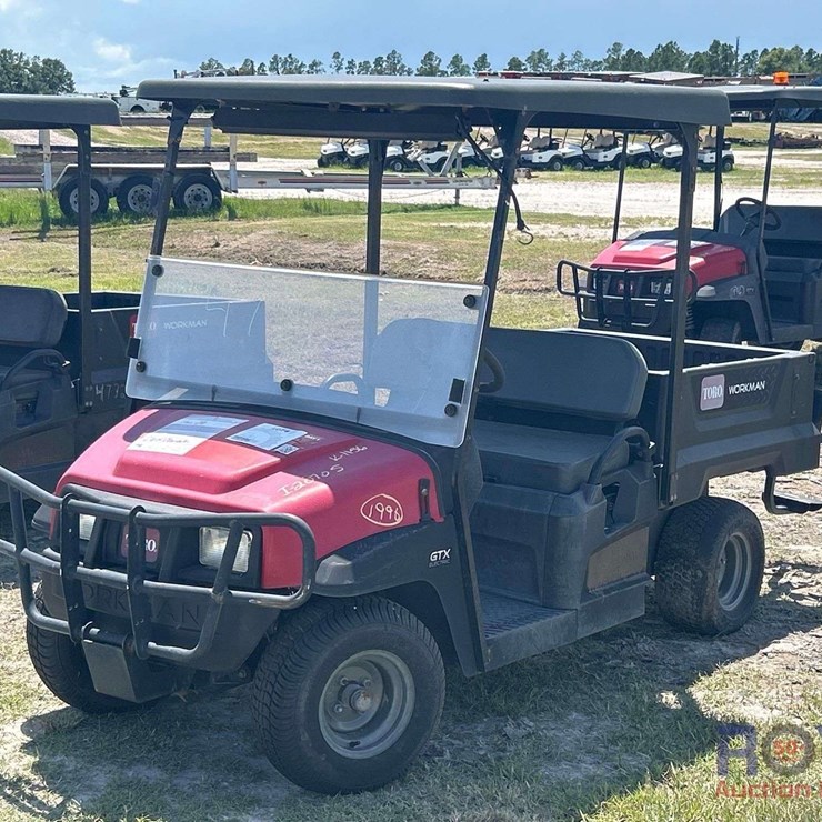 2018 Toro Workman GTX Electric Utility Cart