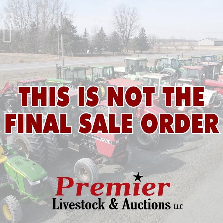 THIS IS NOT THE FINAL SALE ORDER