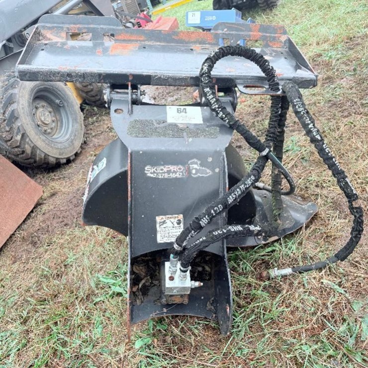 SKID STEER STUMP GRINDER