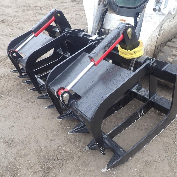 Wildcat 80" Heavy Duty Skid Steer Root Grapple