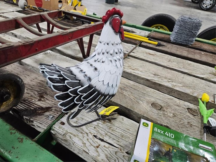 #2473-•-metal-yard-art-rooster-image-3