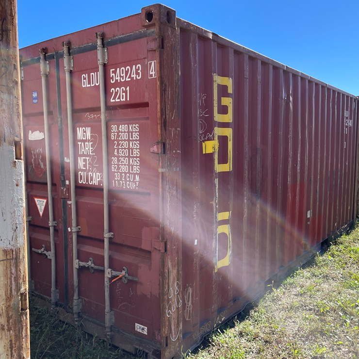 #3635 • 20' Standard Height Shipping Container