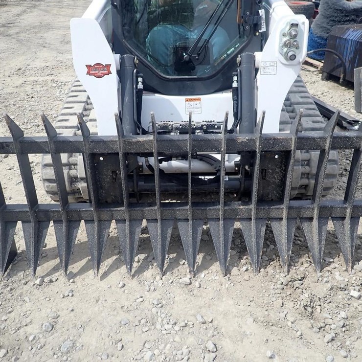 Wildcat 84" Skid Steer Root Rake
