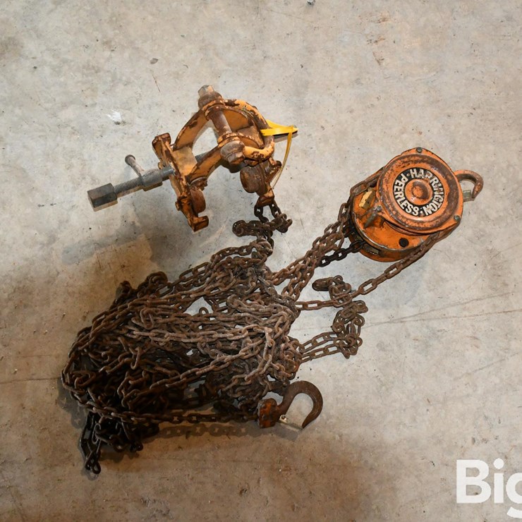 Harrington Peerless Chain Pulley