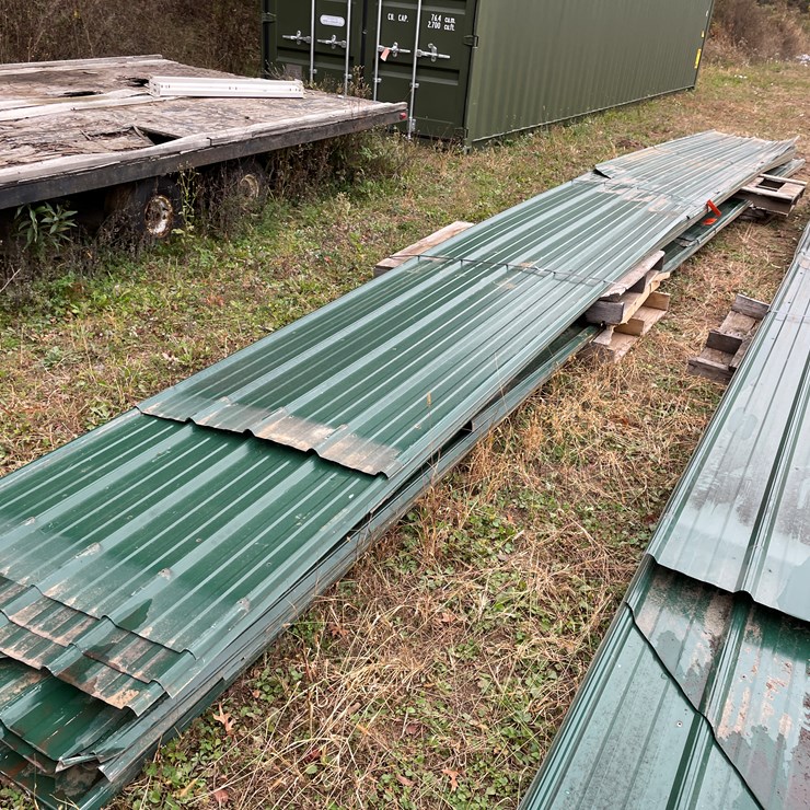 #3377 • Random Length Steel Sheeting Bundle