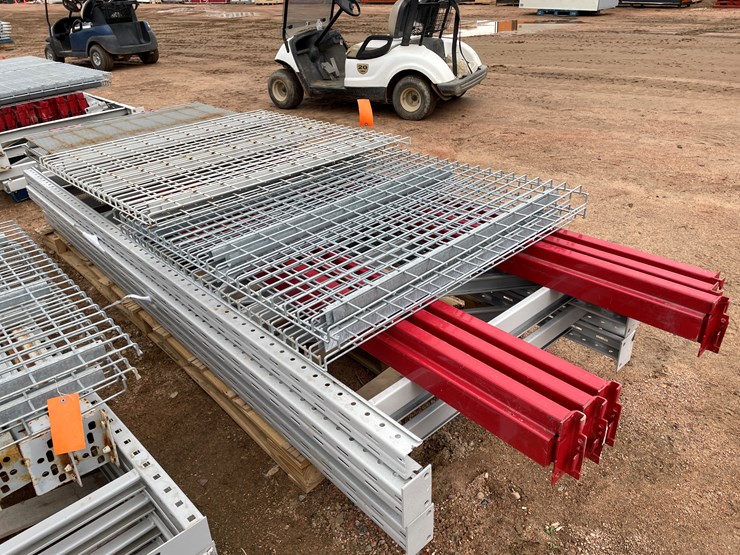 #7310-•-pallet-of-slatted-style-pallet-racking-image-2