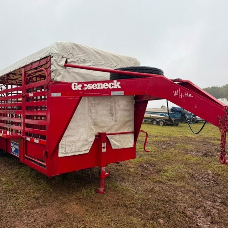 2019 GOOSNECK TRAILER MFG STOCK TRAILER