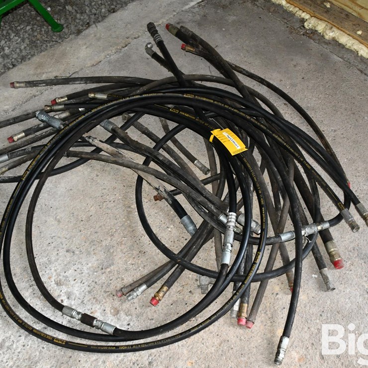 Assortment Of Hydraulic Hoses